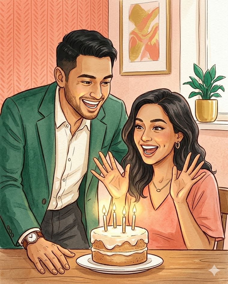 Birthday surprise